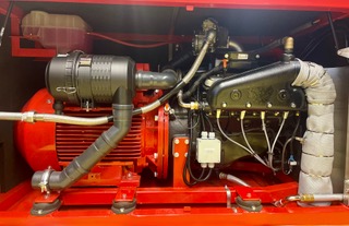 Bison 49 Blockheizkraftwerk &ndash; Motor und Generator
